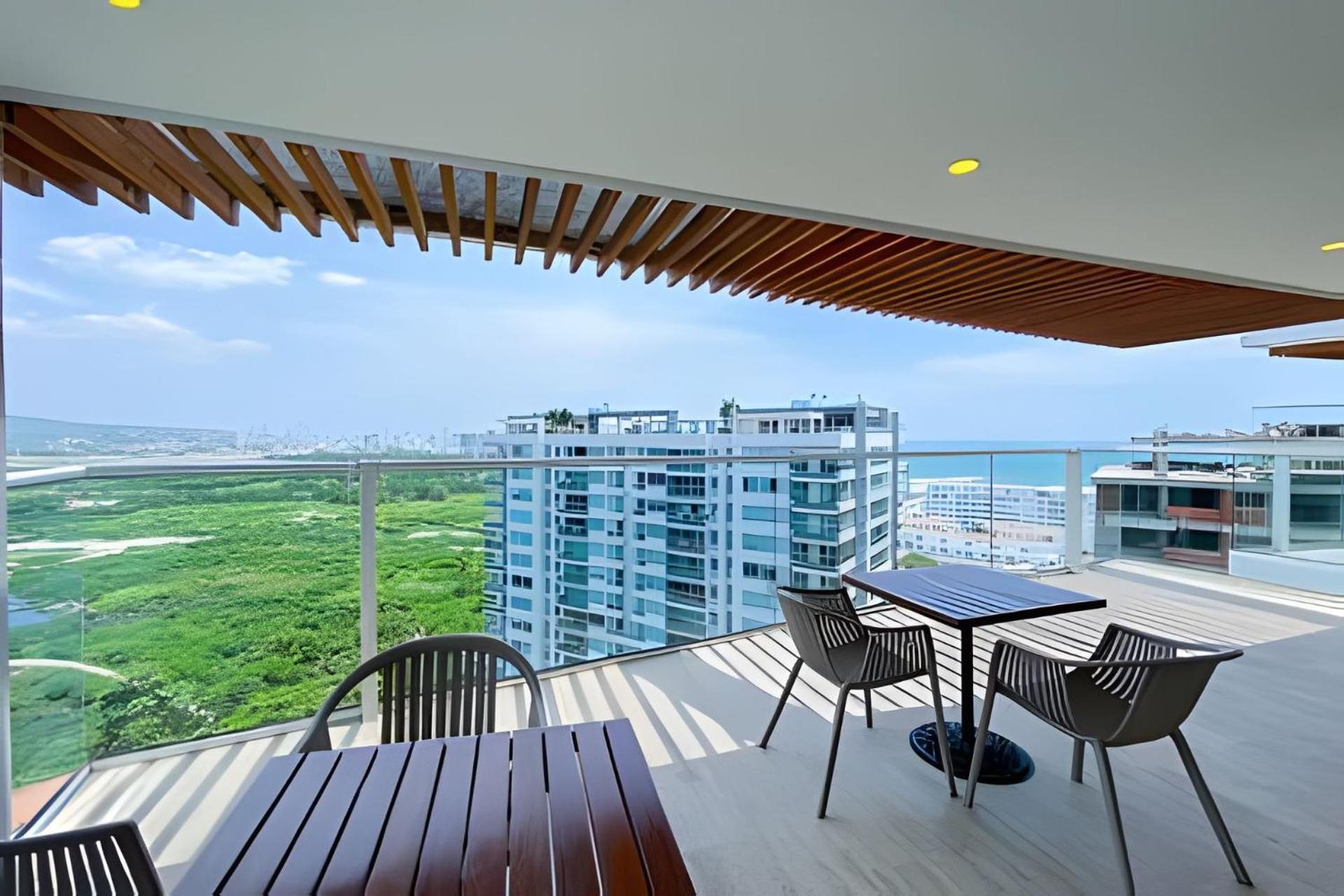 2 Dormitorios Jacuzzi Y Vista Mar. Frente A Playa Cartagena Dış mekan fotoğraf
