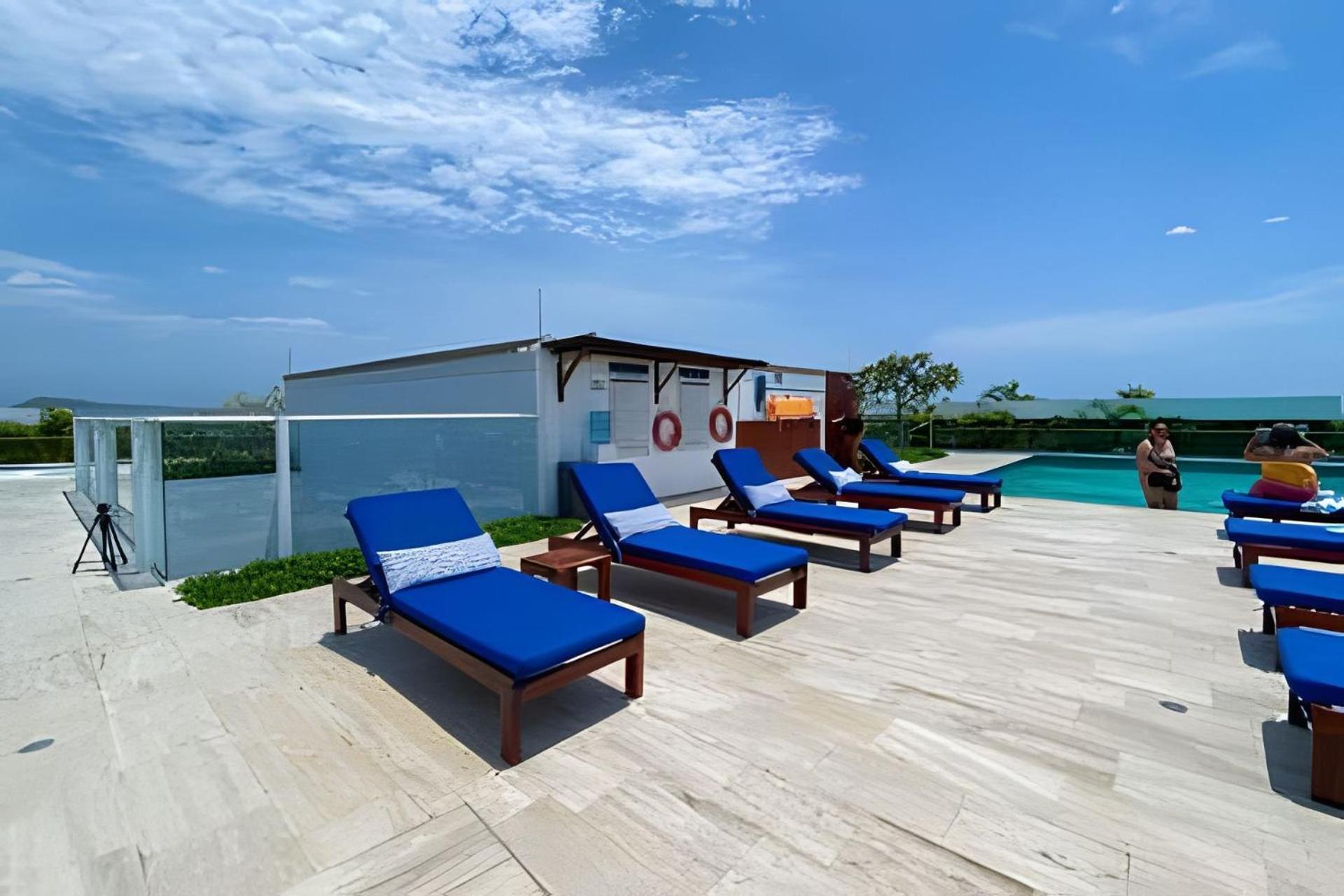 2 Dormitorios Jacuzzi Y Vista Mar. Frente A Playa Cartagena Dış mekan fotoğraf